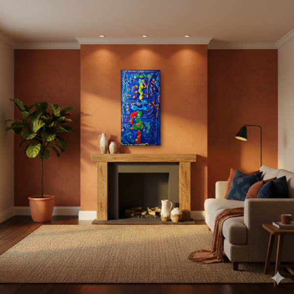 "Sinfonía Azul Profundo"