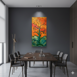 Árbol de la vida Fuego y Esmeralda.