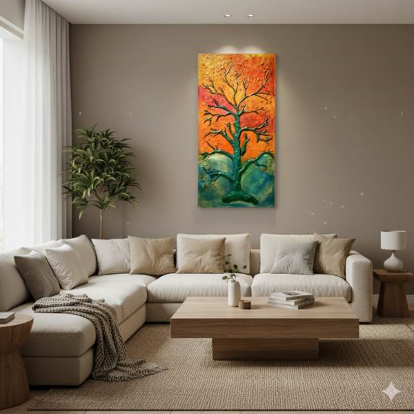 Árbol de la vida Fuego y Esmeralda.